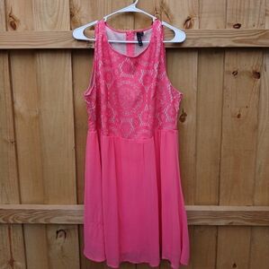 Beautiful Pink Dress Plus Size 2X